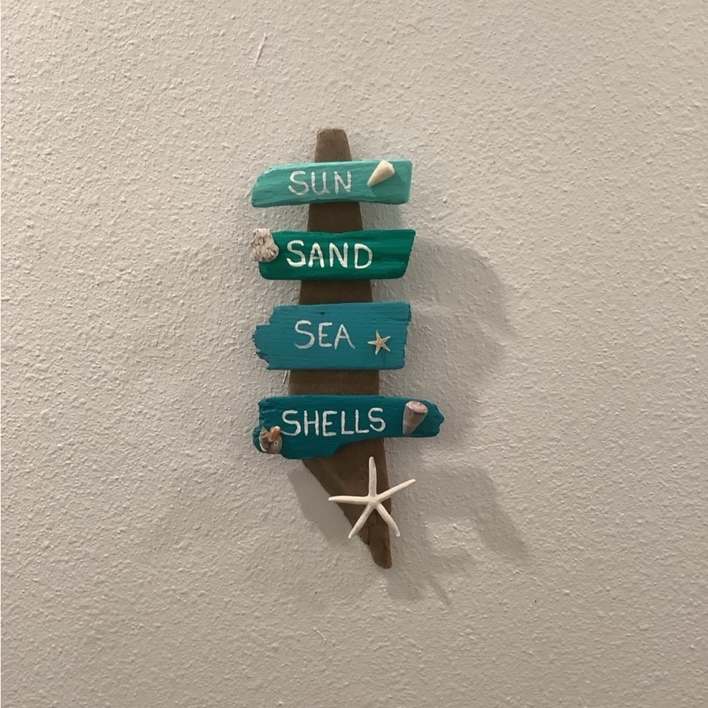 Driftwood Art, Driftwood Beach Sign, Driftwood Coastal Decor